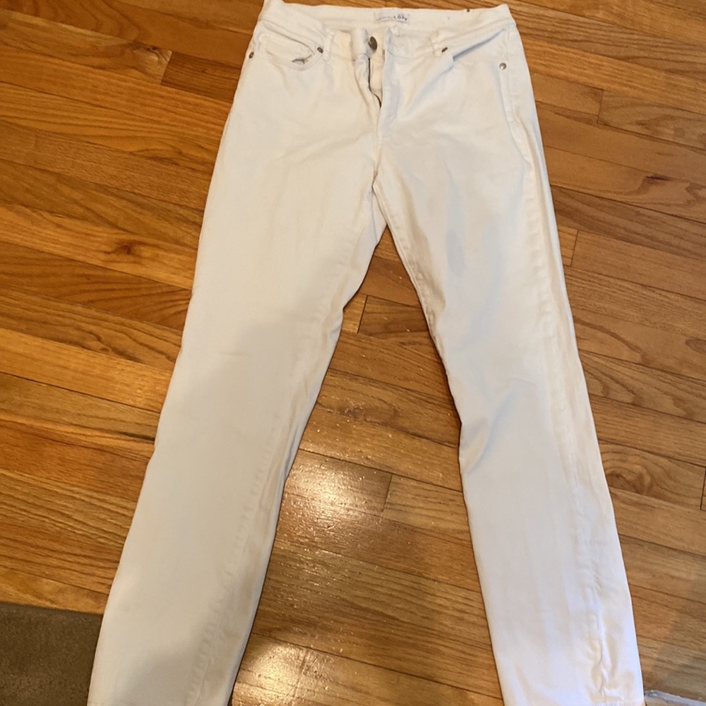 Ann Taylor loft white jeans